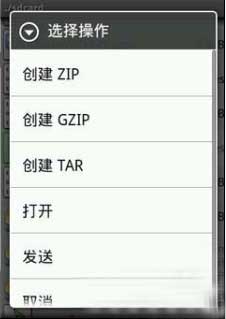 ǿѹ(AndroZip) v0.9