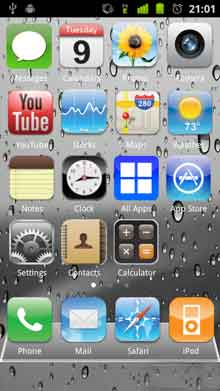 iphone iClone(iPhone Theme) v1.2.4