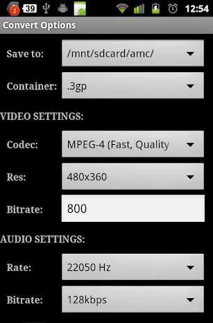 תƵת Video Converter Android PRO v1.3.1