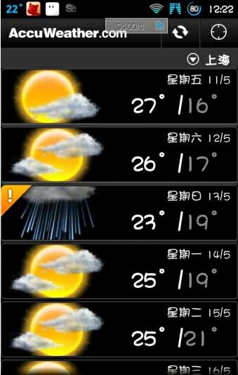 ǿ AccuWeather Platinum v1.2.7