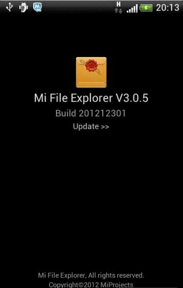 Сļ MiFileExplorer v3.0.5