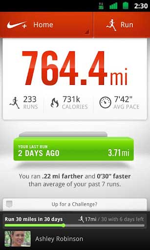 Ϳܲ Nike+ Running v1.1.2