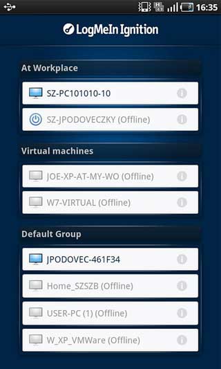 LogMeInԶ̵Կ LogMeIn Ignition v2.0