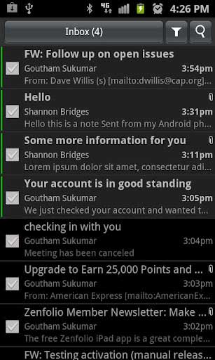 Exchangeʼͻ TouchDown for Smartphones v8.1