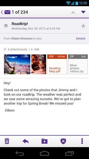 Ż Yahoo! Mail v2.5.2