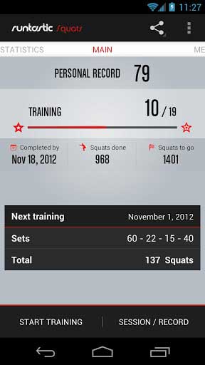  Runtastic Squats PRO v1.4.1
