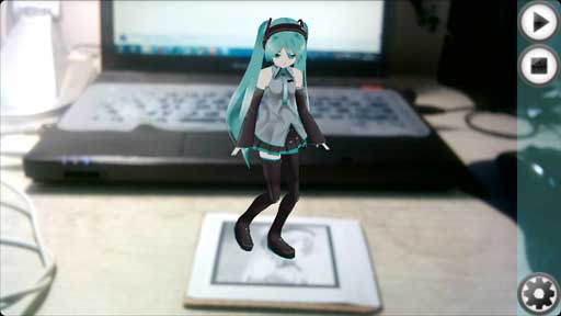 չʵ MikuMikuAR v1.0 beta