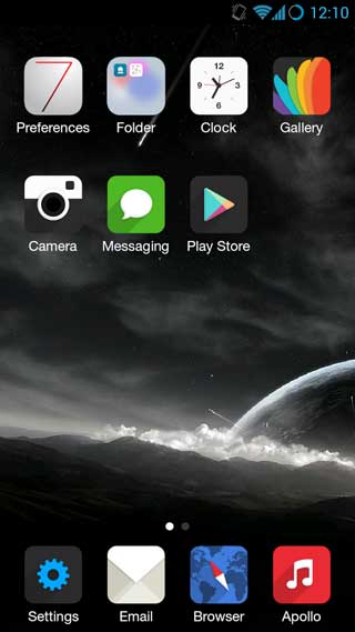 iOS 7 i7launcher v3.1