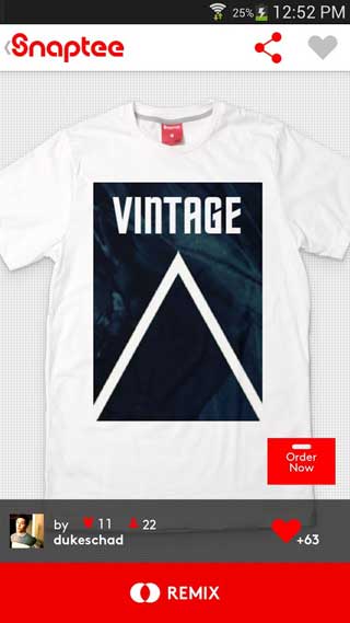 Snaptee T T-shirt design - Snaptee v1.0.8