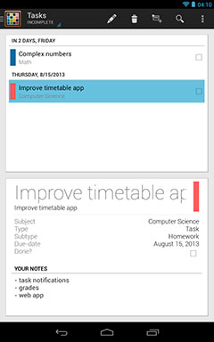Timetable v1.7.2