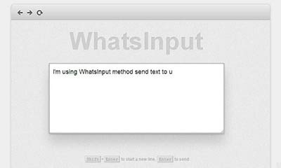 WhatsInputWIFI ߼ v1.0