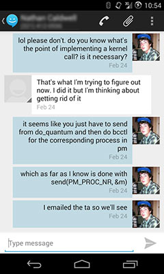 Sliding SMS (CM Messaging)  v0.6.7
