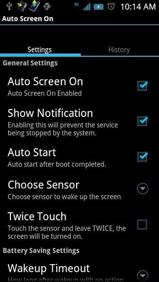 ĻԶ Auto Screen On v1.16.1