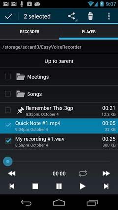¼ | Easy Voice Recorder Pro