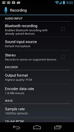 ¼ | Easy Voice Recorder Pro