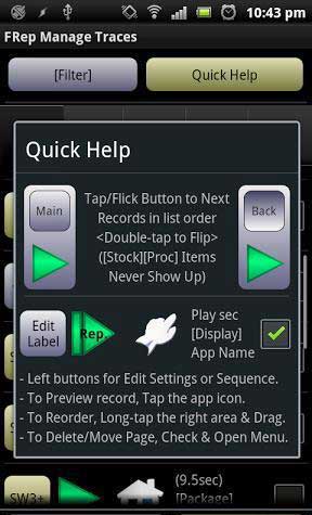 ¼ FRep - Finger Replayer v3.3